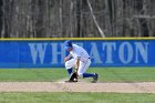 Baseball vs Suffolk  Wheaton College Baseball vs Suffolk University. - (Photo by Keith Nordstrom) : Wheaton, baseball